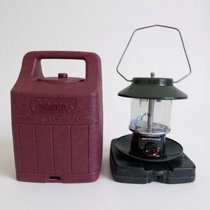 Coleman Lantern + Hard Case Propane Dual Mantel Camp Patio 5154/5154A700